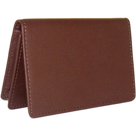 Royce Leather Business Card Case Holder in Genuine Leather