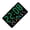 Black shell green li, variant on Modern LED Electronic Clock with Mood Humidity Detection Double Alarm Setting Plastic Housing for Home Office Use