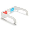 thumbnail image 3 of LEEYNEER 50 Pcs Lunettes 3D Stéréo Encadrées en Papier Lentilles Rouges et Bleues pour Cinéma Salle de Cinéma, 3 of 8