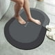 thumbnail image 3 of Alfombra antideslizante para , alfombrillas para baño, alfombrilla para Negro ovalado S Zulema alfombra de baño, 3 of 7