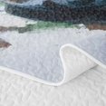 thumbnail image 5 of Erosebridal 8 Ball Twin Quilt Set Mint Twin Coverlet Set, Navy Mint 2-Piece 1 Bedspread and 1 Pillowcase, 5 of 7
