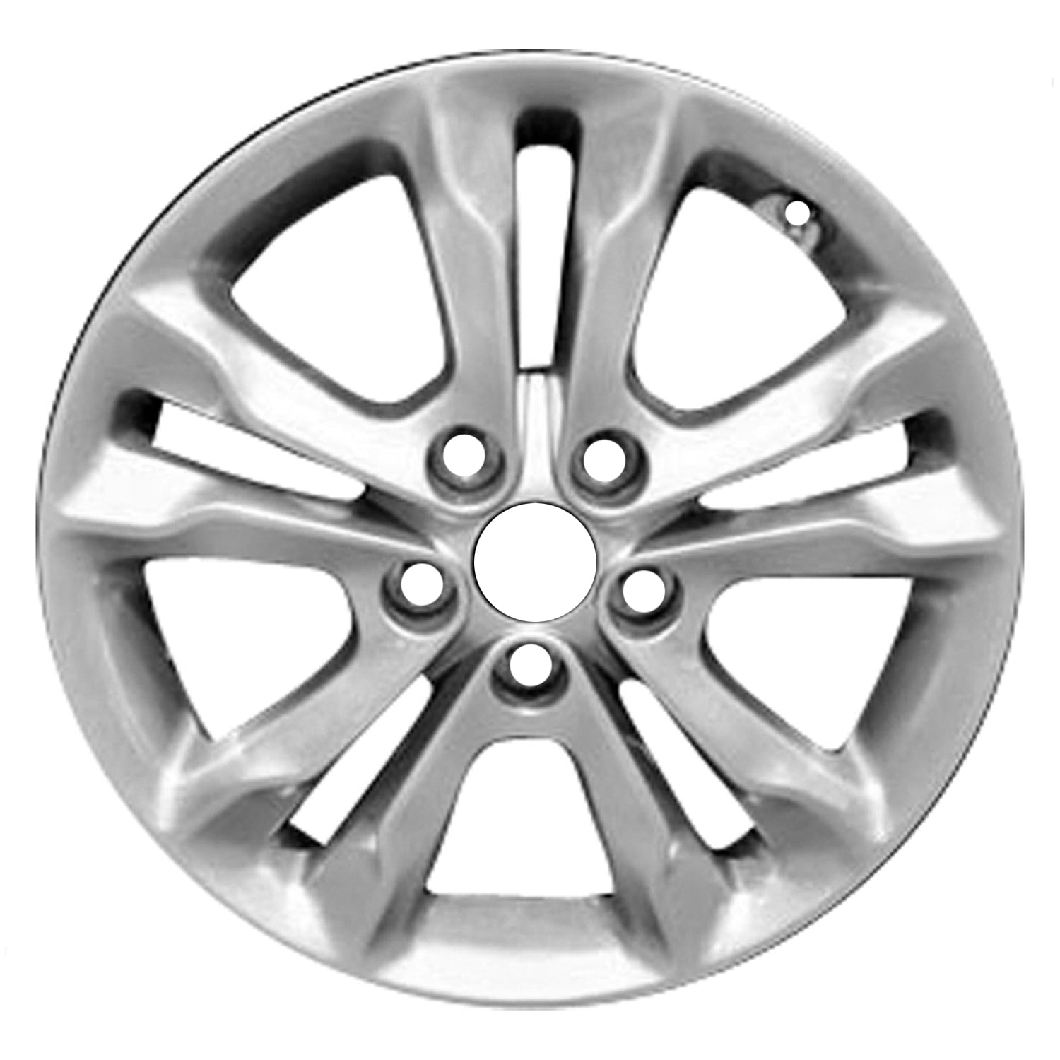 17 X 6.5 Reconditioned OEM Aluminum Alloy Wheel, All Painted Silver