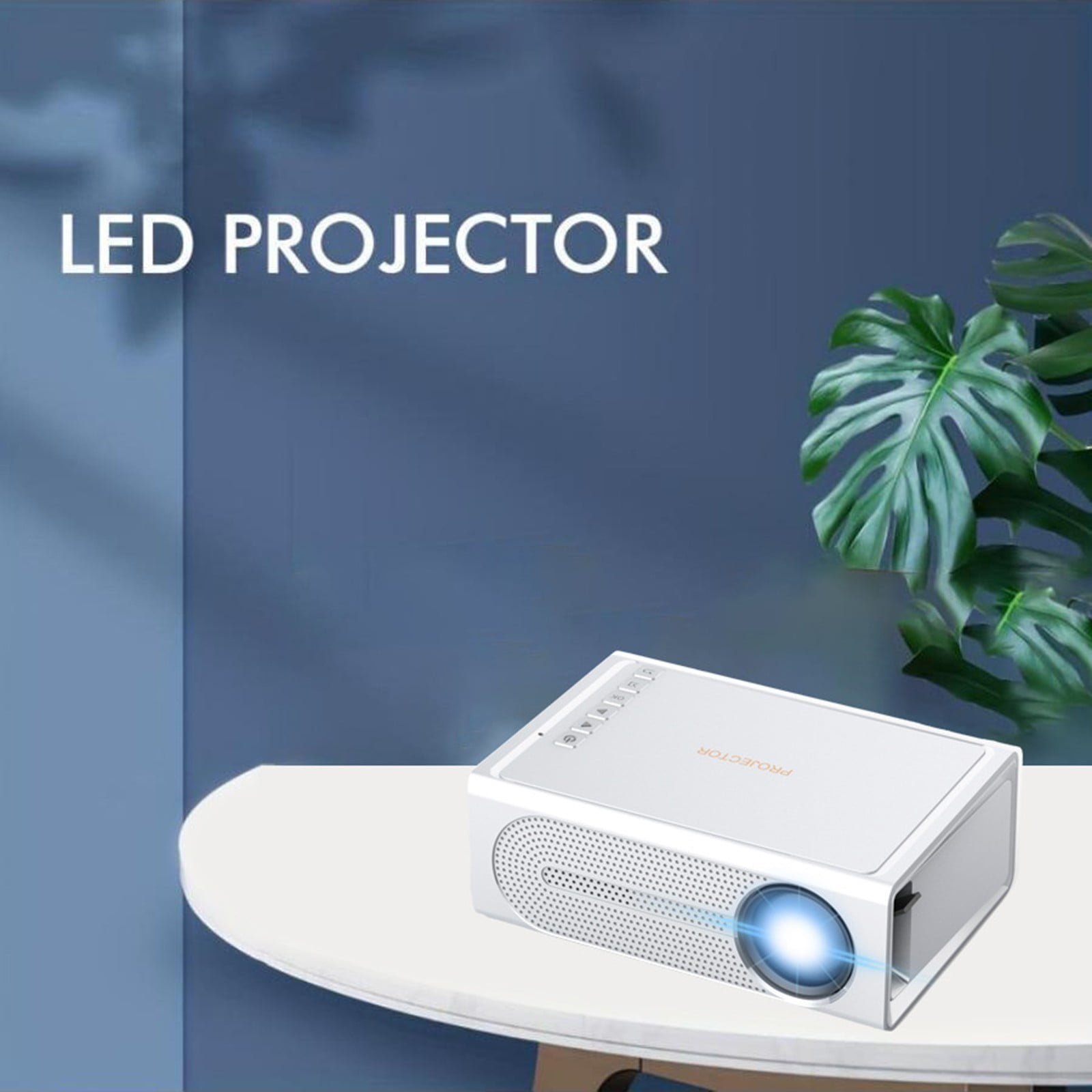 AZXY Mini Projector with Wifi Bluetooth,4k Projectors,Smart Projector Tv,Cheap Wifi Projector with Speakers for Phone Outside