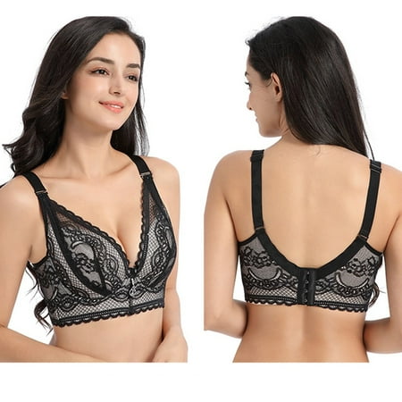 

ãJCXAGRãWomen s Plus Size Adjustable Breathable Extra-Elastic Translucent Bra