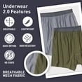 thumbnail image 3 of Ropa interior ExOfficio Give-N-Go 2.0 Boxer para hombre, paquete de 2, 3 of 6