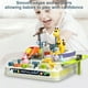 thumbnail image 4 of Coche para niños, juguetes de aventura, juego para padres e hijos, pistas de carreras, modelos de tráfico ferroviario de vehículos, accesorios de aprendizaje, regalo de cumpleaños para el hogar, beige Advancent FN000794-04, 4 of 7