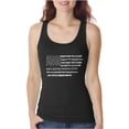 thumbnail image 1 of Women's Word Art Tank Top - Glory Hallelujah Flag, 1 of 2