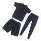 thumbnail image 4 of 1/6 Conjunto de ropa para deportiva Camiseta de Cortas y Pantalones Casual para Títeres - Negro, 4 of 8