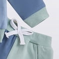 thumbnail image 5 of TAmten Toddler Boy Clothes 18-24 Months Toddler Baby Boy Fall Clothes Contrast Color Sweatshirt Pants Sets Infant Winter Outfits 6 12 18 24 Months(Blue,0-6 Months), 5 of 7