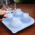 thumbnail image 3 of Molde para hielo Matsuzay en forma de Golf con cubierta transparente y moldes para hielo Cocina y Comedor negro, 3 of 6
