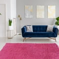 thumbnail image 4 of New Flokati 1400gr 8' x 10' Area Rug, Fuchsia, 4 of 5