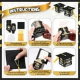 thumbnail image 6 of Pajean 30 Pcs Graduation Cap Candy Gift Box Grad Hat Gift Box Treat Boxes with Tassels Graduation Party Favors for Guests Class of 2025 Decorations(Black), 6 of 10
