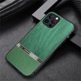 thumbnail image 2 of Dteck For iPhone 11 Pro,Slim Shockproof TPU Leather Camera Lens Protector Case Cover,Darkgreen, 2 of 5