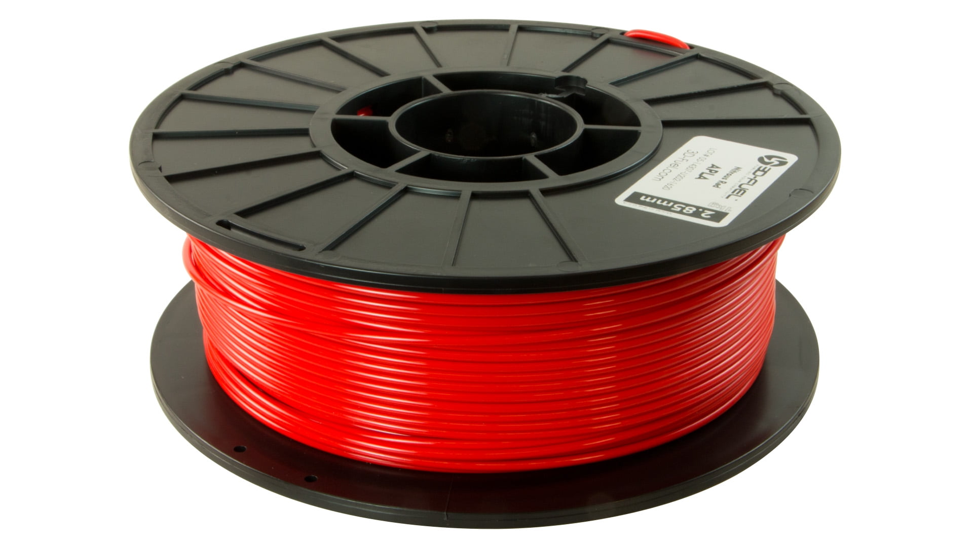 3D-Fuel WorkDay PLA Fire Engine Red 2.85mm 1Kg 3D Filament Diameter Tolerance +/- 0.05mm