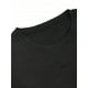 thumbnail image 4 of Fun colorful letter pattern Father's Day casual short sleeve top for men - black, 4 of 6