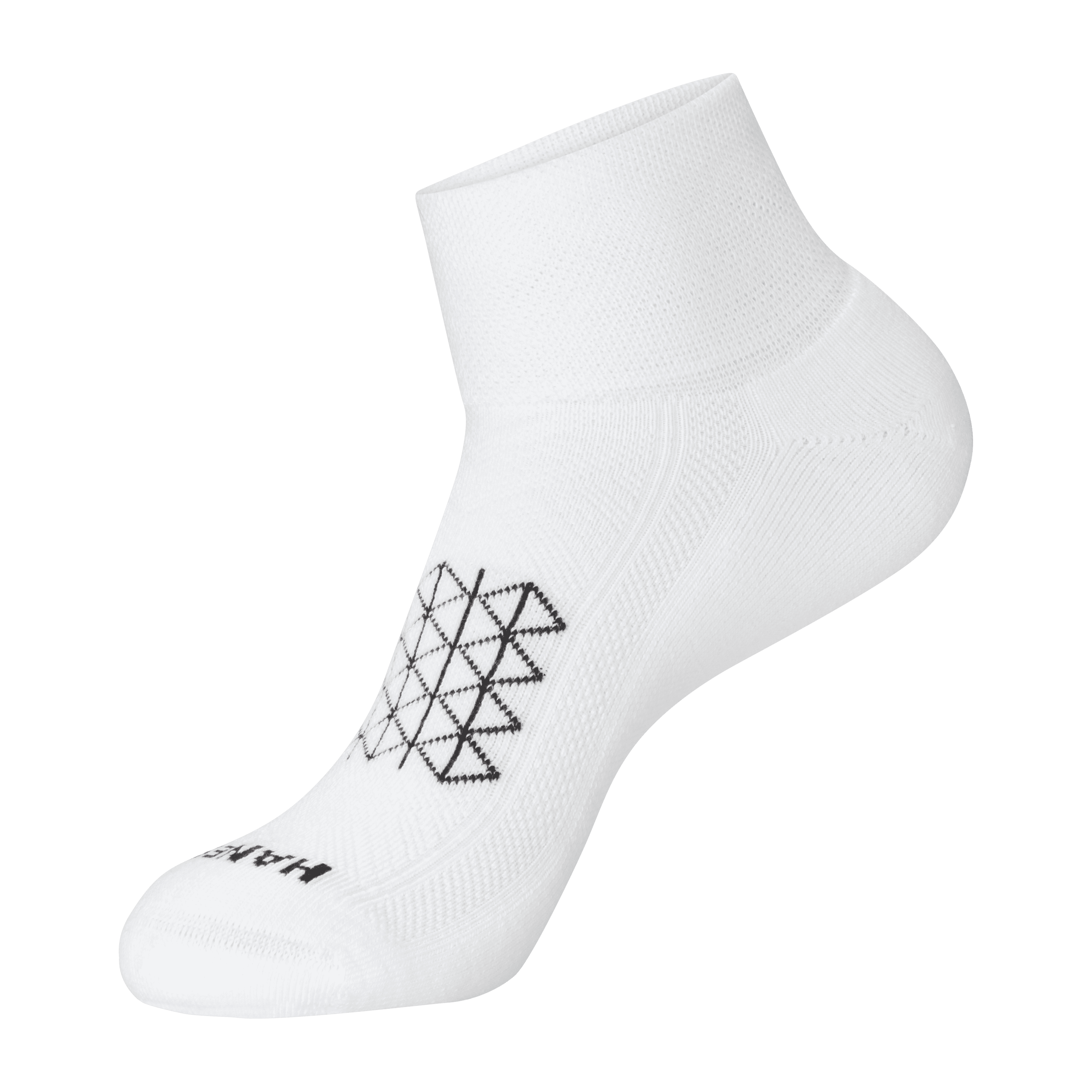 Hanes Mens Absolute Run Comfort Cushioned Ankle Socks, 3-Pairs