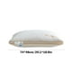 thumbnail image 3 of Plantillas de almohada de hotel - Almohada de poliéster suave y cómoda, 30,7x18,89 pulgadas, soporte medio para adultos, blanco y gris, 3 of 6