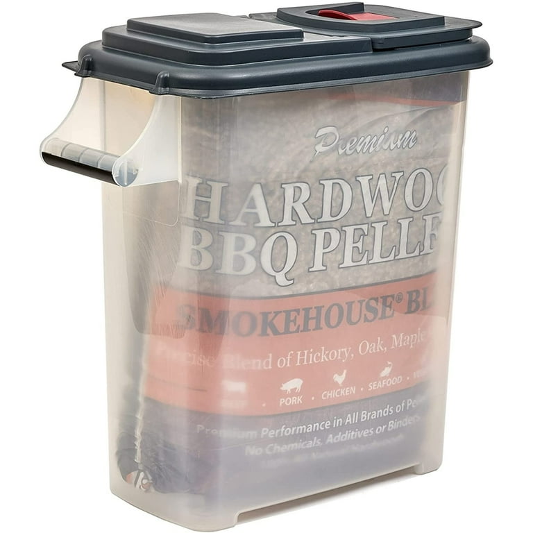 Buddeez Wood Dispenser Pellet Storage 32 Quart