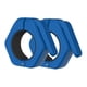 thumbnail image 2 of 2 abrazaderas para barra, abrazaderas para pesas, entrenamiento de fuerza, placas de pesas seguras en el gimnasio azul, 2 of 8