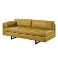 thumbnail image 4 of LV01022 - Sofa w/Pillow, Turmeric Top Grain Leather - Radia, 4 of 6