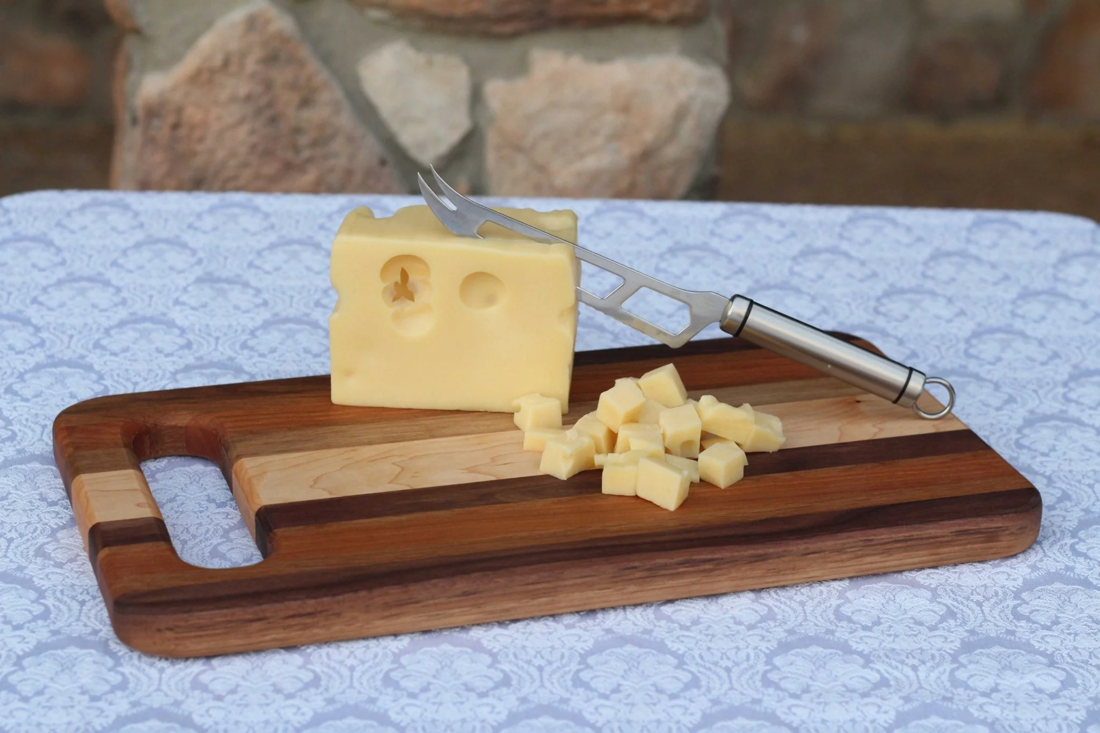 Single Handle Cutting Boards Including Oil Single Handle 14 x 19