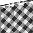 thumbnail image 3 of Black White Checkerboard Checkered Pattern Shower Curtain 36"x72" ,Bathroom Decorative Shower Curtains Set with 12 Hooks,Modern Waterproof Washable Shower Curtain, 3 of 6