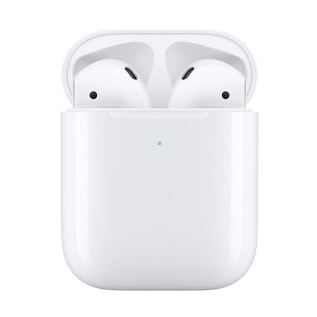 Apple - Airpods with Wireless Charging Case - White