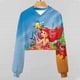 thumbnail image 1 of Película de Disney 3d personaje de dibujos animados con capucha Blancanieves, princesa Aisha, princesa Ariel, sudadera de manga larga chica adolescente Hoodie140 heqiyong CONDUJO, 1 of 2