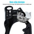 thumbnail image 4 of kissloves Climbing Hand Ascender Outdoor Mountaineering Tree Arborist Climbing Rappelling Equip Hand Ascender for 8-12MM Rope Left Right Hand Ascender, 4 of 5