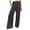 Dark Gray, variant on PMUYBHF Athletic Pants for Women Tall Linen Pants Women Comfy Flowy Wide Leg Pants Summer Baggy High Waisted Palazzo Beach Pants Trousers with Pockets Dress Pants Women Plus Size Stretchy Petite Pants