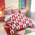 thumbnail image 2 of Manfei Elegant Xmas Christmas Tree 7 Pieces Full Size Bedding Sets,Winter Holiday Full Size Bed in a Bag,Xmas Reversible, 2 of 7