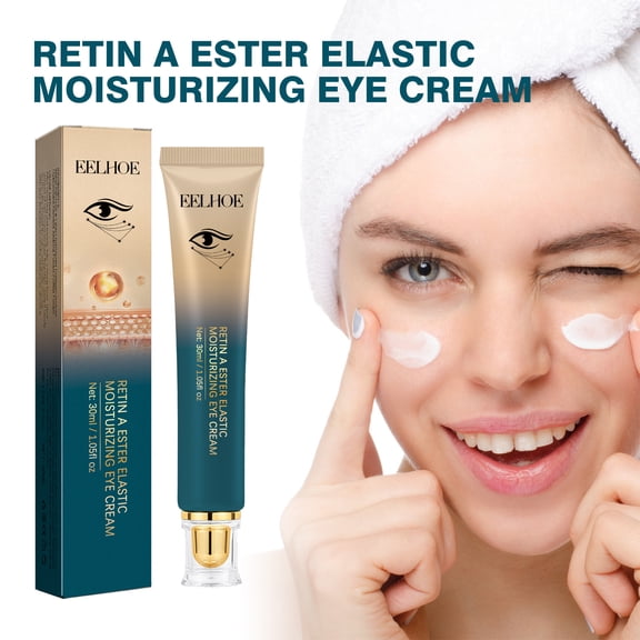 Hydrating Anti-Wrinkle Eye Cream Softening Periocular Skin Tightening Puffy Eyes Repairing Under-Eye Fine Lines and Wrinkles Eye Cream