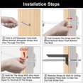 thumbnail image 4 of Drywall Anchor with Bolt, Heavy Duty Hollow Drywall Anchor Kit,42PCS, 4 of 5