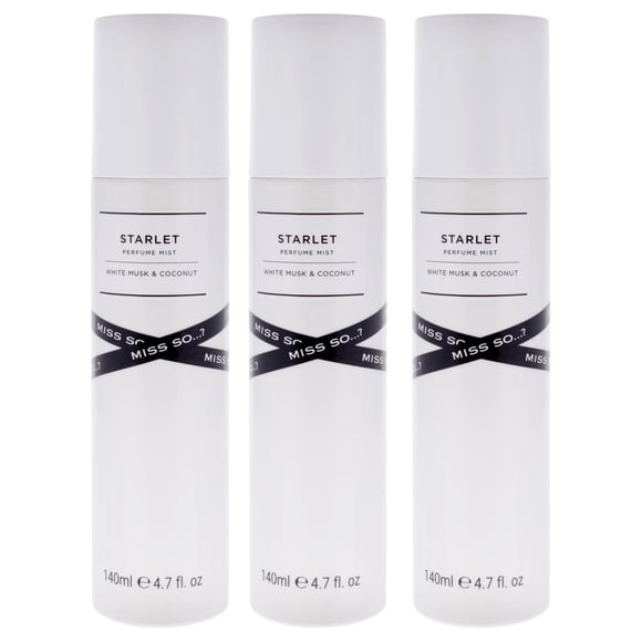 Perfume Mist ¿Así que...? Starlet para mujer, 140 ml, paquete de 3