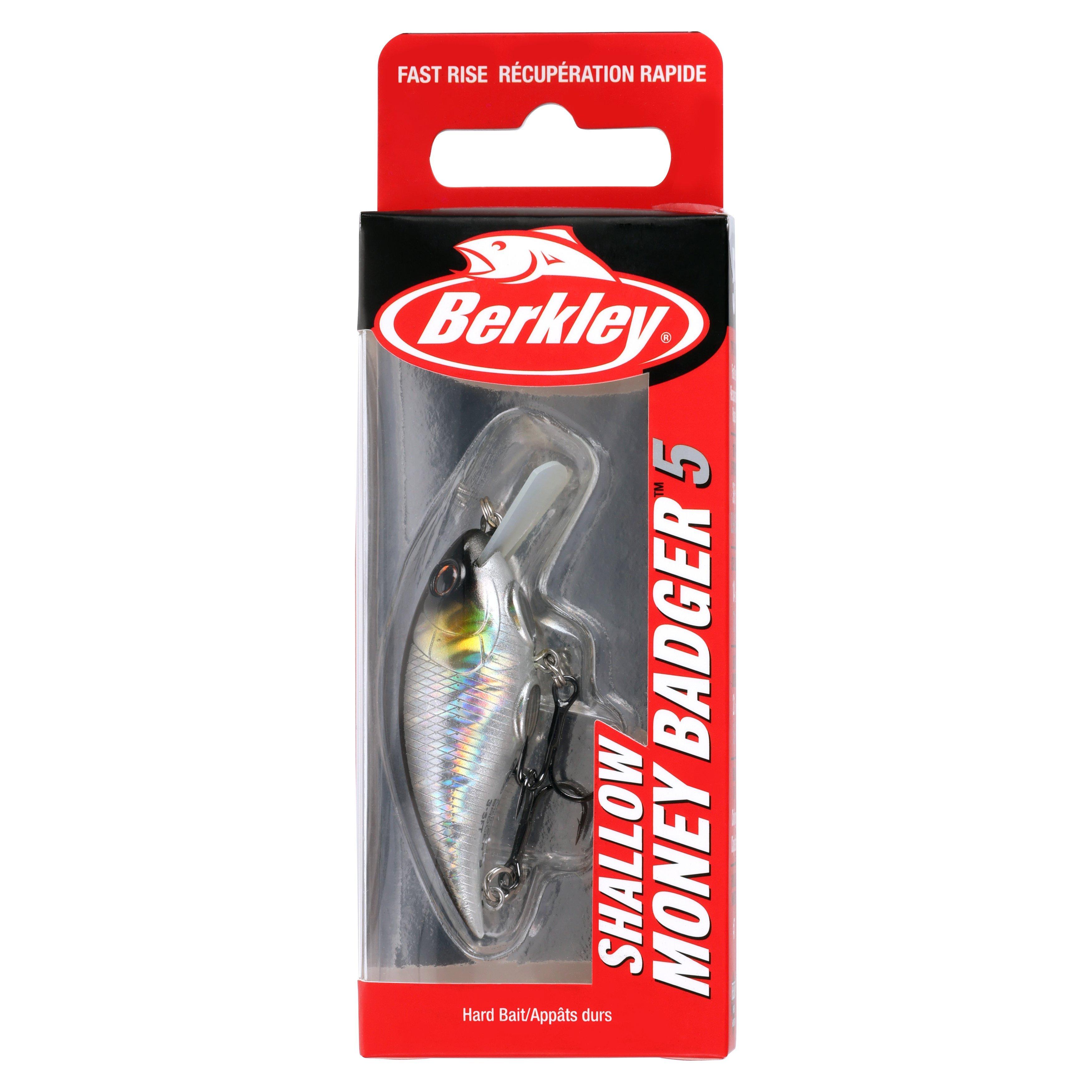 Berkley Shallow Money Badger Fishing Crankbait, 2.1 in, Hybrid Baitfish-Crayfish