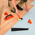 thumbnail image 4 of Herramienta Para Pisos Laminados, Kit De Herramientas Para Pisos, Bloque De Roscado De Mazo De Doble Cara Versátil, Juego De 23 Piezas Para Uso Doméstico, 4 of 7