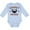 Blue, variant on TeesAndTankYou Spooky Squad Long Sleeve Baby Onesie Infant One Piece Bodysuit Newborn White