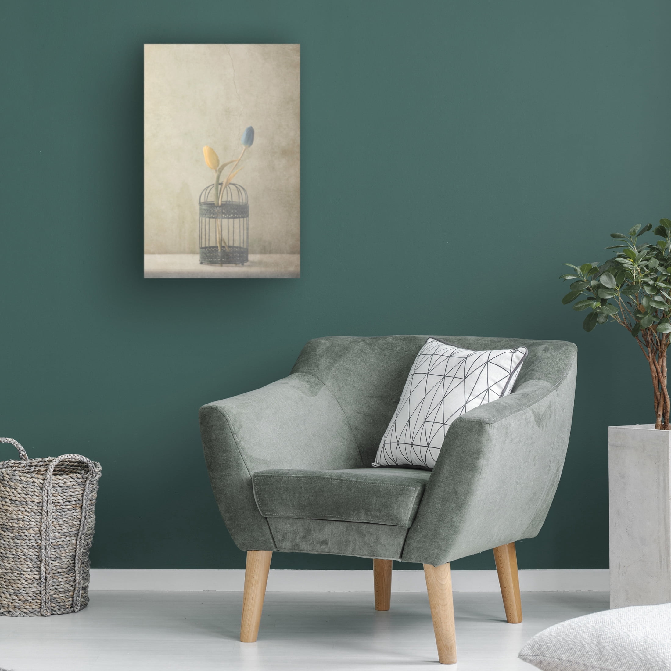 Canvas Wall Art - Delphine Devos 'But Together' Wall Art for Living Room, Bedroom, or Office D?cor by Trademark Fine Art - 12 x 19 Inches