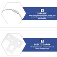 thumbnail image 4 of Acier Inoxydable Alcool Poêle Cross Stand Ultra Léger Camping Poêle Étagère Accessoire, 4 of 7