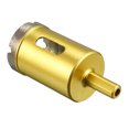 thumbnail image 2 of Uxcell Brocas de núcleo de diamante sinterizado de 38mm para concreto y piedra tono dorado, 2 of 4