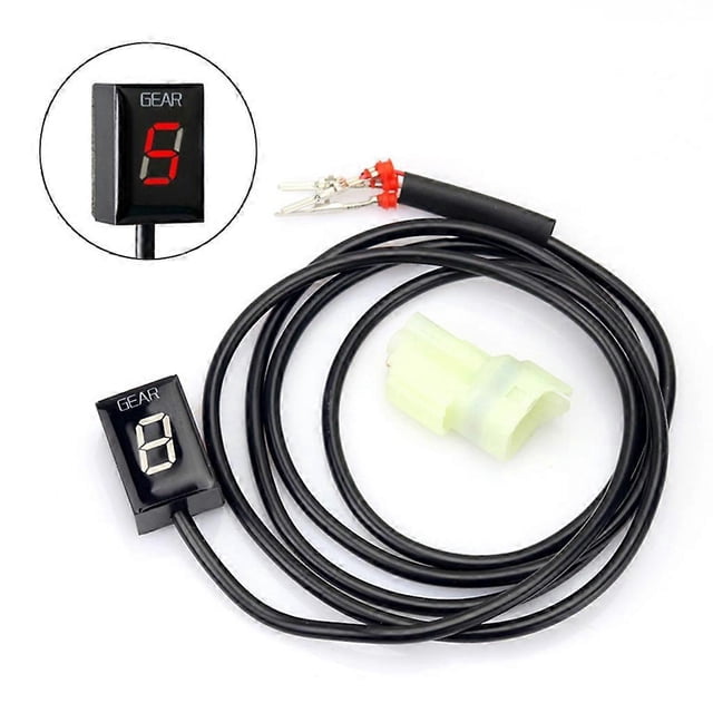 Motorcycle Handlebar Display Screen Gear Indicator Speed Display Dashboard