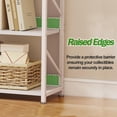 thumbnail image 5 of Small Bookshelf for Small Spaces,Modern 3 Tier Bookcase Night Stand, Narrow Book Shelf Organizer, Small Shelf Open Display Rack for Bedroom, Living Room, Home Office(White), 5 of 16