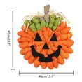 thumbnail image 2 of Guirnalda De Calabaza De Halloween Guirnalda Decorativa Colgador De Puerta Para Decoración De Halloween Inevent HA037438-00, 2 of 6