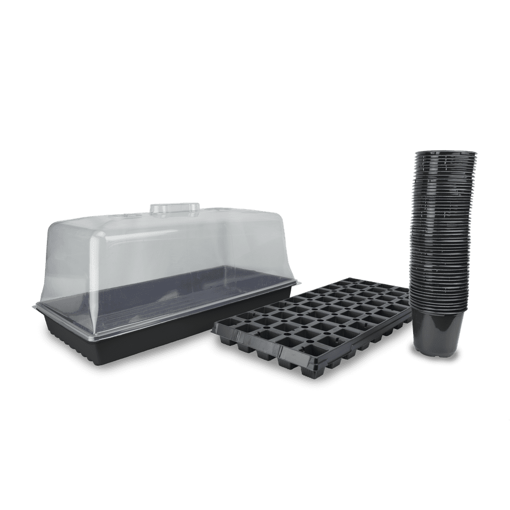 Landmark Plastic Humidity Dome Growing Kit Assembled Product Height 21