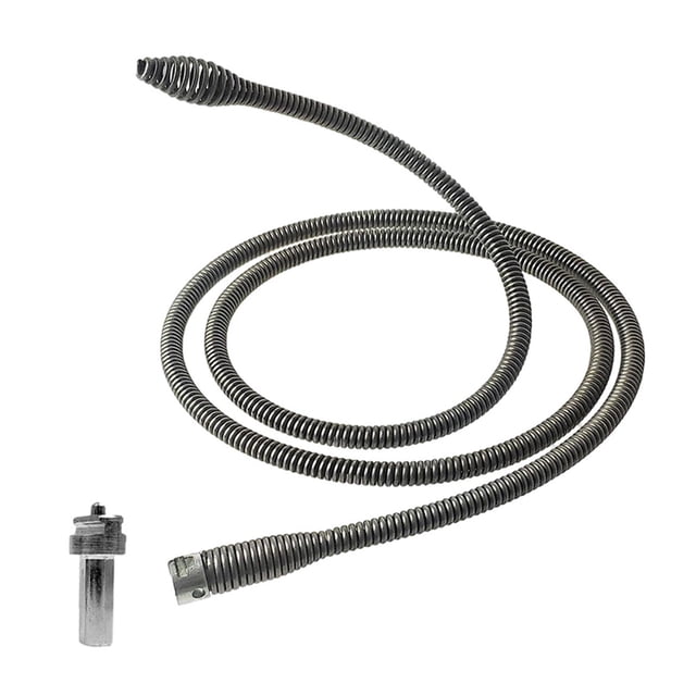 veasfak Long Sink Snake Cleaner Drain Auger 1.5/2/4M Drain Cleaner Anti-Break Grabber 4m