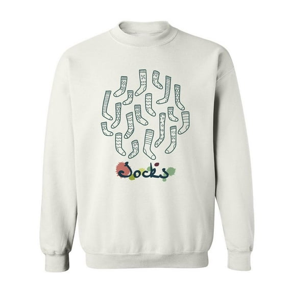 Set Of Socks Sweatshirt Men -Image by Shutterstock, Male Medium