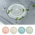 thumbnail image 2 of Grandest Birch Durable Silicone Flower Hollowed Sink Strainer Filter Bath Kitchen Drain Cover Flower Shape Hollowed Waste Stopper, 2 of 8