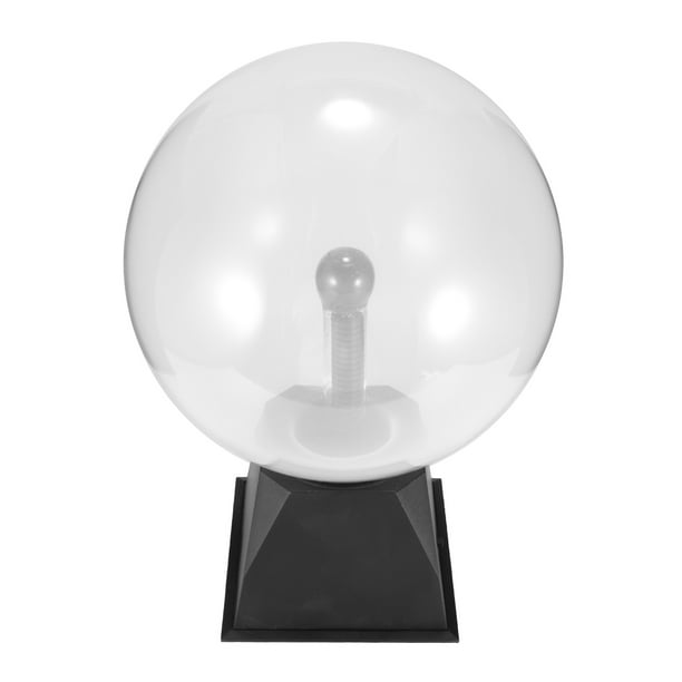 Bola De Plasma Lámpara De Bola Sensible Al Sonido Táctil De 8 Pulgadas Luz De Nebulosa De Globo De Ambiente De 3 Colores Con Efecto De Trueno Para Fiesta En Casa 12V Enchufe De Ee. Uu. Minnieouse HA020659-00