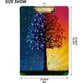 thumbnail image 3 of FMSHPON Abstract Tree Clipboard Hardboard Wood Nursing Clip Board and Pull for Standard A4 Letter 13x9 inches, 3 of 7