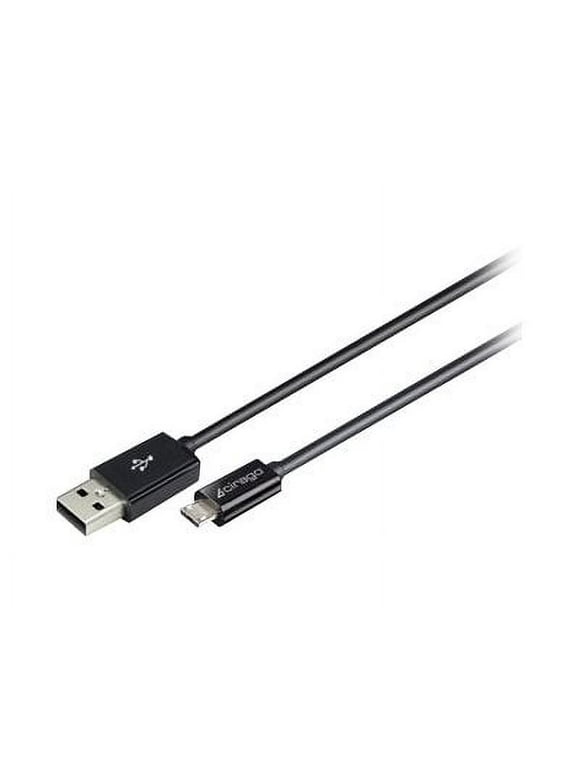 Cirago Micro USB Sync/Charge Cable (Black, 6 ft)